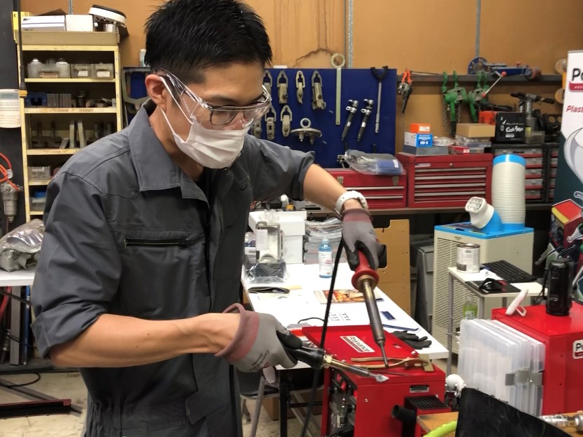 ポリバンス 製品デモンストレーション